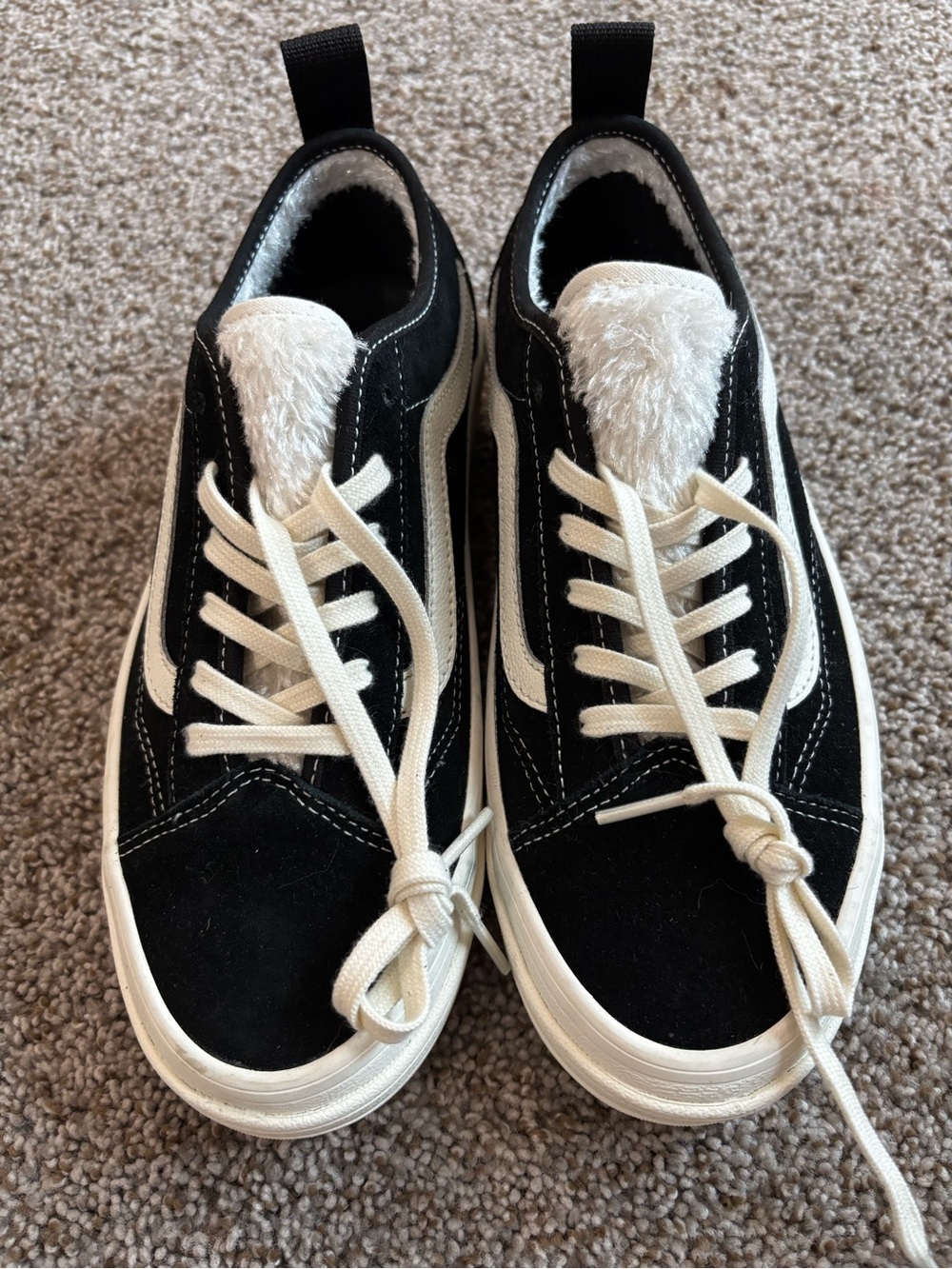 NEW Vans Sentry Old Skool WC Sherpa suede - Picture 2 of 4